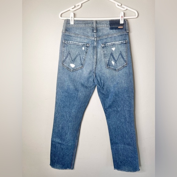 Mother Superior High Waisted Rider Ankle Far Beyond The Sky Jeans Size 26 Wide - Picture 8 of 11